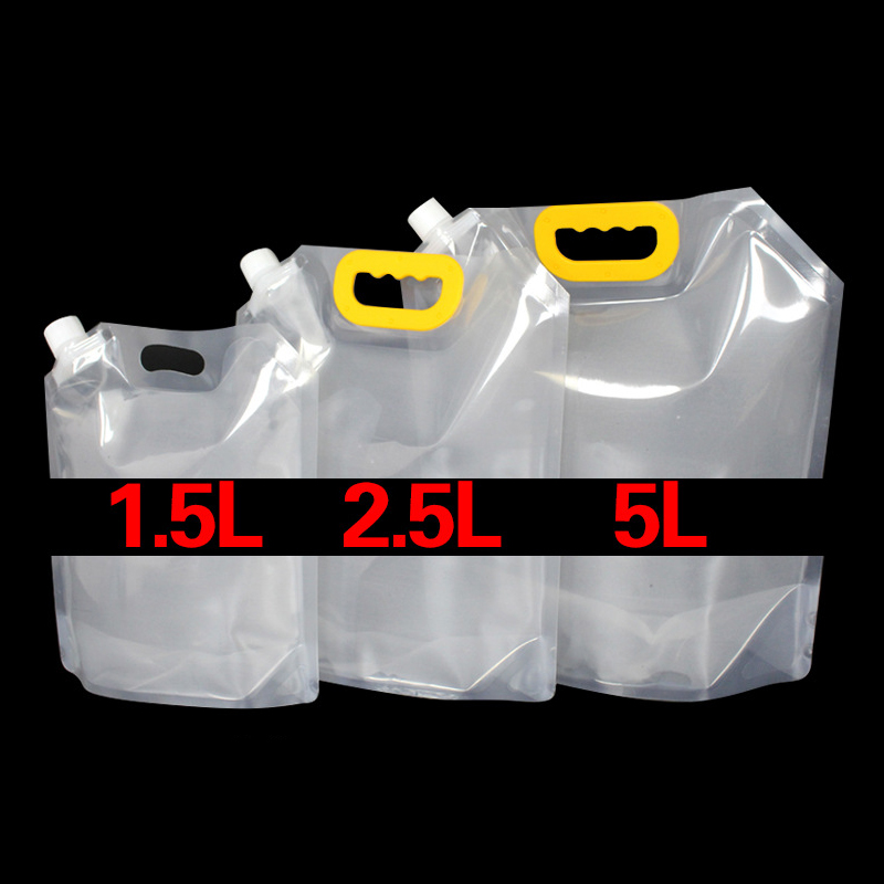 collapsible water bag 1.5L 2.5L 5L