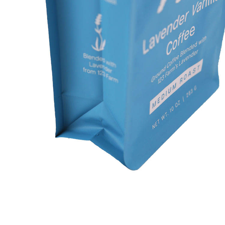 10oz Flat Bottom Coffee Bag with Valve & Zipper_3