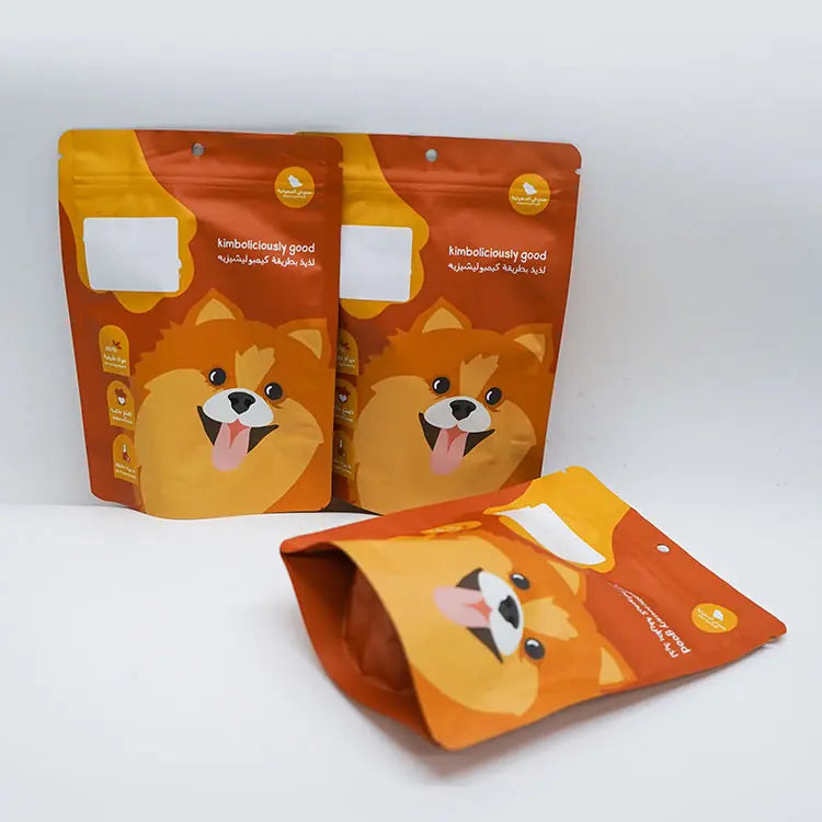 250g & 500g Custom Resealable Aluminum Foil Stand Up Pouch_5