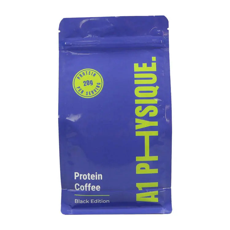 Azure-Lock Matte Blue Valve Coffee Bag_6