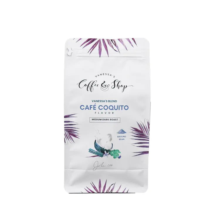 Bilingual Flat Bottom Valve & Zipper Coffee Bag_1_1