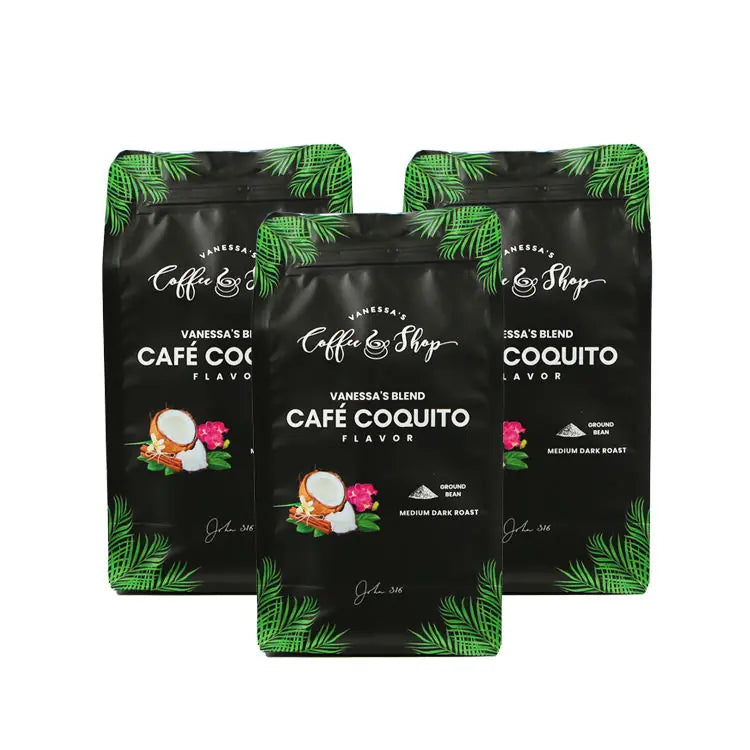 Bilingual Flat Bottom Valve & Zipper Coffee Bag_3