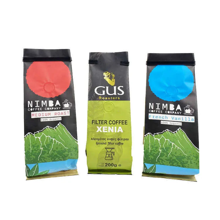 Custom Tin-Tie or Zipper Coffee Bag with Valve_6_1