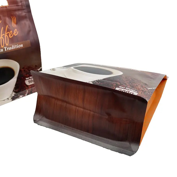 EcoTouch Pro-Lock | Eight-Side Sealed Coffee Bag with Valve & Soft-Touch Zipper_4
