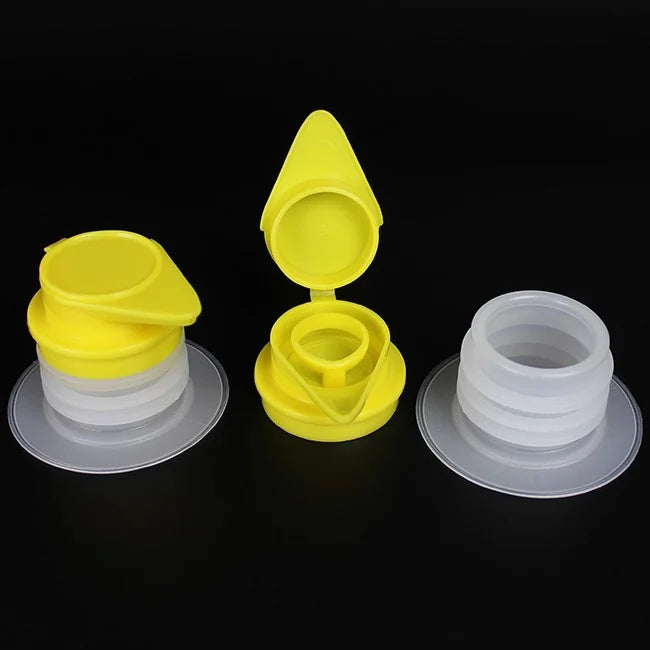 Комплектующие: заливные крышки, сальники, трубки и соединители для упаковки в пакеты Bag-in-Box FD013 